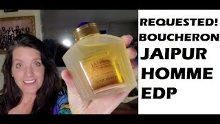 BOUCHERON  JAIPUR HOMME EDP Perfume Review 2020 REQUESTED [upl. by Enialb]