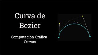 Curvas de Bezier BezierCasteljau [upl. by Lenoj267]