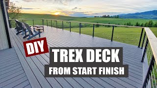 BUILDING the ULTIMATE Trex Deck [upl. by Geerts947]