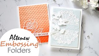 2 EASY Ways to Add Colour to 3D Embossing Folders [upl. by Bruyn]