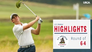 Highlights 2021 US Amateur  Round of 64 [upl. by Milewski195]