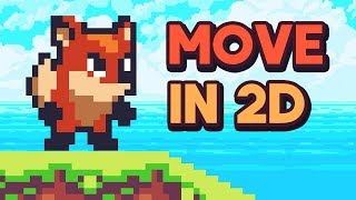 2D Movement in Unity Tutorial [upl. by Bahe]