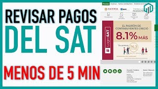 Revisar pagos del SAT de declaraciones rápido y fácil  Contador Contado [upl. by Ruiz]