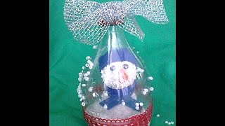 Adornos navideños con botellas de plástico DIY Christmas decorations from plastic bottles [upl. by Miguela]