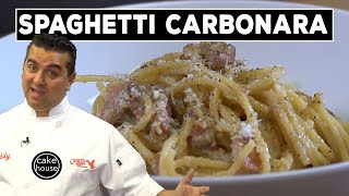 The BEST Spaghetti Carbonara by The Cake Boss  BVK EP02 [upl. by Koah]