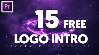 15 Logo Animation Premiere Pro Intro Template Free [upl. by Enyrehtac]