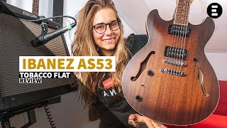 Ibanez AS53 Guitarra Review  EGITANApt [upl. by Henden]