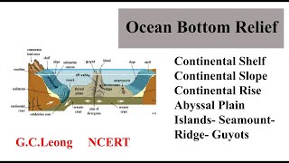 Continental Shelf Slope Rise Abyssal Plain Deepsea Mid Oceanic Ridge OCEAN FLOOR CONFIGURATION [upl. by Legnaleugim355]