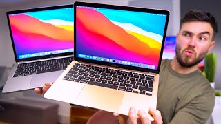 M1 Macbook Air vs Pro 13 vs Intel  2 Weeks Later 2020 [upl. by Marilin]