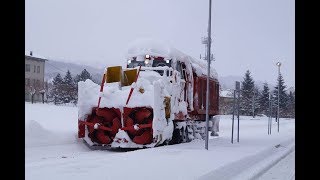 Locomotore spazzaneve s 244001 4k sovrastruttura girevole [upl. by Hux580]