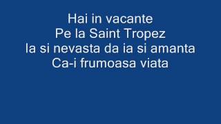 Florin Salam Saint Tropez Lyrics [upl. by Sisco726]