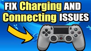 5 Ways to FIX PS4 Controller not CONNECTING or CHARGING Easy Method [upl. by Eisnil]