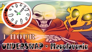 UNDERSWAP  Megalovania RaysonWilliams 1 hour  One Hour of [upl. by Norword]