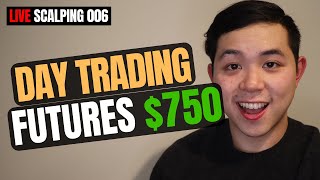 Day Trading E Mini Futures  Live Scalping 006 [upl. by Ressler]