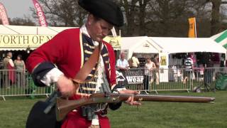 English Matchlock Musket  BASC Firearms Demonstration [upl. by Eterg]