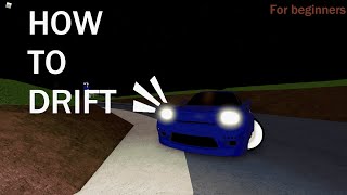 How to drift in drift paradise For beginners [upl. by Hurwit]