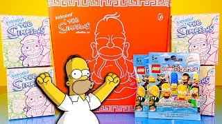 NEW Kidrobot Simpsons Homer Buddha Unboxing  Blind Box Opening  Lego Toys  Disney Cars Toy Club [upl. by Ona431]