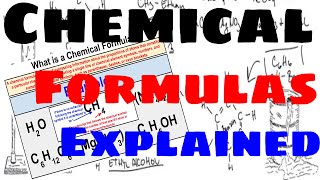 Chemical Formulas  Explained [upl. by Nicolai]