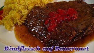 278 Rindfleisch auf Bauernart aus dem Dutch Oven [upl. by Enyawd]