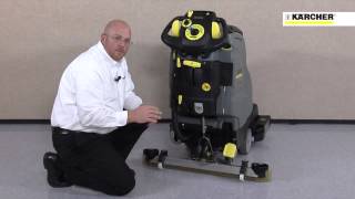 Karcher B 40 Scrubber [upl. by Irap]