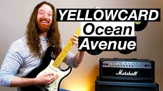 Ocean Avenue by Yellowcard  Guitar Lesson amp Tutorial [upl. by Ahsetan]