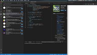 Develop and run XSLT 30 in Visual Studio Code [upl. by Curzon629]