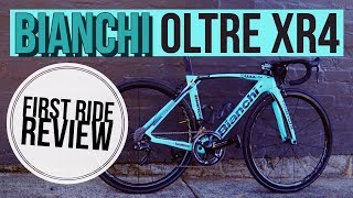 Bianchi Oltre XR4 First Look amp Review [upl. by Annovoj]