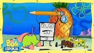 El Lápiz Gigante  Bob Esponja en Español [upl. by Rech]