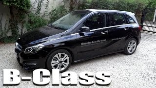 2015 MercedesBenz BClass B200 Detailed In Depth Review ENG Walkthrough Presentation [upl. by Airdnat]