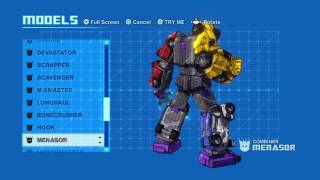 TRANSFORMERS DEVASTATION  EVERY CHARACTER MODEL amp TRANSFORMATION [upl. by Annehsat]