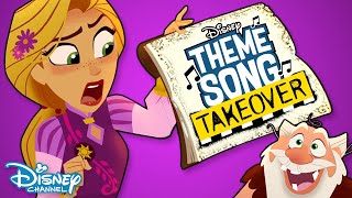 Shorty Theme Song Takeover  Rapunzels Tangled Adventure  Disney Channel [upl. by Trebleda]