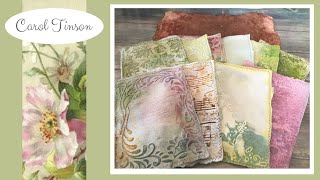 EMBOSSED TOILET PAPER  Journal Pages [upl. by Sirrep]