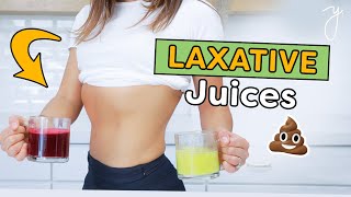 NATURAL LAXATIVE JUICES to Relieve Constipation and Reduce Bloating💩 [upl. by Itnaihc]