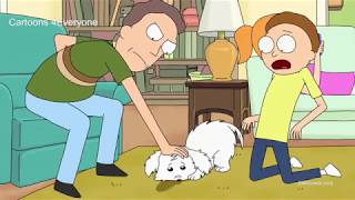 Rick And Morty  Snuffles the dog becomes Smart [upl. by Ittak]