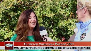 BLUFFTON NEWS  Bluffton Christmas Parade Part 2  December 2021  OnLocation Report  WHHITV [upl. by Nidnal516]