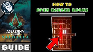 Assassins Creed Valhalla How to Open Barred Doors  Beginner Guide 8 [upl. by Wichern]