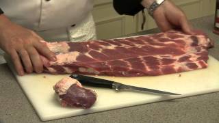 How to Trim Spare Ribs into St Louis Style Ribs [upl. by Katzman]