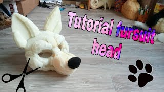 Tutorial fursuit head [upl. by Sasha]