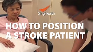 How To Position A Stroke Patient [upl. by Sugihara]