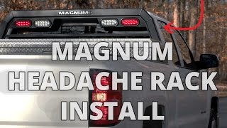 How to Install MAGNUM Headache Rack DIY [upl. by Kussell]