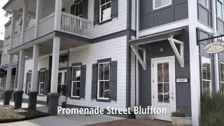 Promenade Street Bluffton SC  Downtown Bluffton [upl. by Inalaeham]