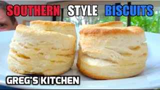 HOW TO MAKE BISCUITS  3 Ingredients  Gregs Kitchen [upl. by Zorine]