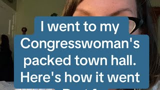 I went to my Congresswomans Town Hall Heres how it went [upl. by Ille]