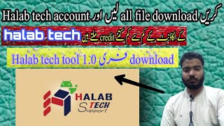 how to use halab tech account amp register  halabtech credit  soft information [upl. by Eiramanit997]