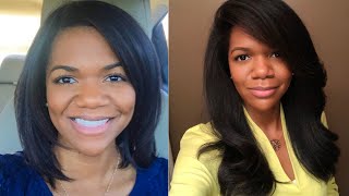 3 YEAR TRANSITIONING HAIR JOURNEY How to transition from relaxed to natural hair WITHOUT big chop [upl. by Arvell]