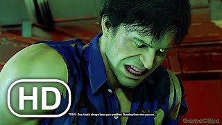 Hulk Transformation Scene 4K ULTRA HD  Marvels Avengers [upl. by Htabmas]