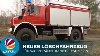 Feuerwehr Neues Löschfahrzeug für Waldbrände in Niedersachsen [upl. by Metzgar989]