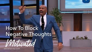 How To Block Negative Thoughts  Motivated [upl. by Lleira]