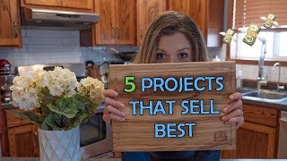 5 Projects That You Can Sell  Woodworking Business [upl. by Goode]