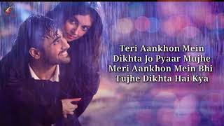 Teri Aankhon Mein Lyrics  Divya K  Darshan R Neha K  Pearl V Manan B  Radhika Vinay [upl. by Eaj]